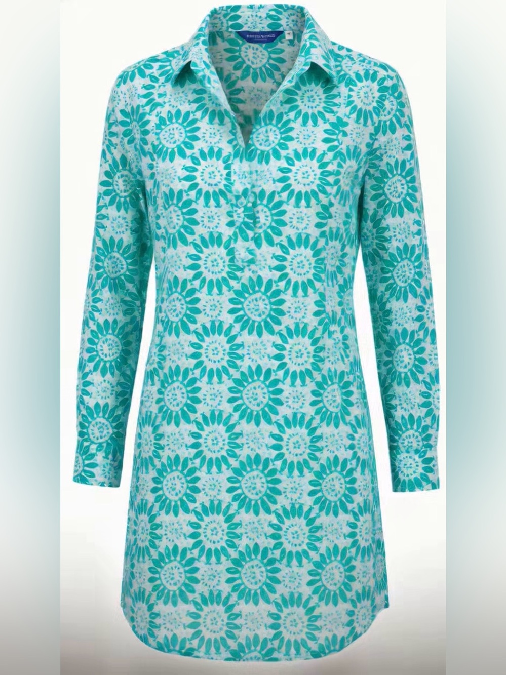 NWOT THREE ISLAND  Floral Tunic Shirt Dress